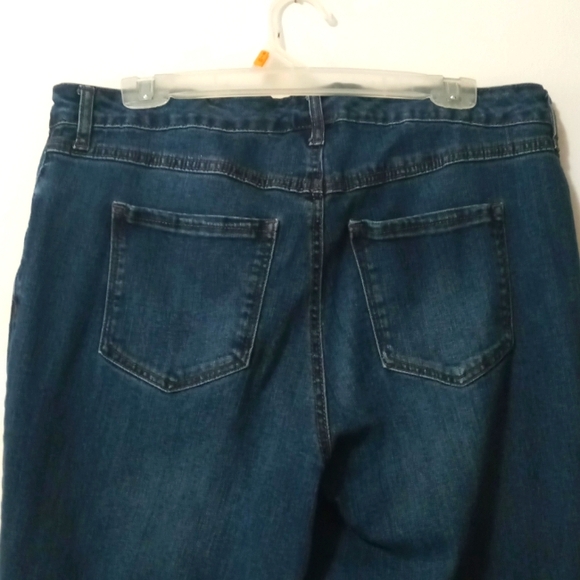 Terra&Sky Classic Blue Women's Jeans Size 14W - Picture 4 of 7